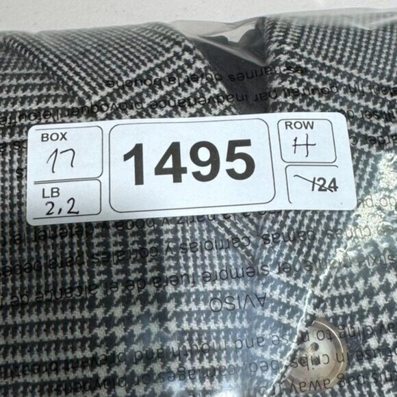 GANT Mens 100% Pure Wool Tailored Sport Coat Suit Jacket Houndstooth Office Ware - Picture 16 of 16